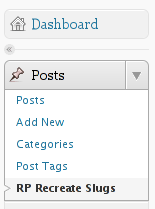 RP Recreate Slugs Plugin Released Today