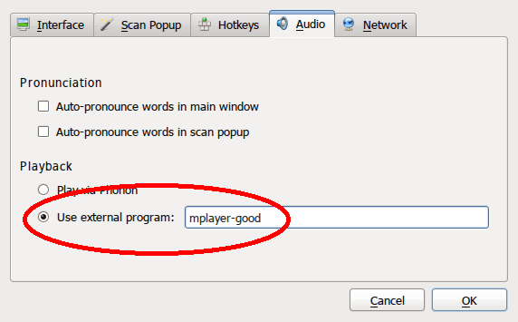 Problem Playing mp3-Encoded Files From Goldendict