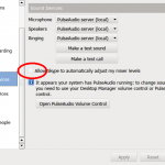 Make skype microphone work in Fedora 15